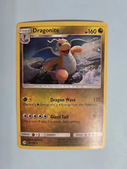 2017 Dragonite 96/149 - Cosmos Holo Rare - Sun and Moon - Pokemon TCG - Image 3