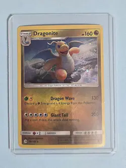 2017 Dragonite 96/149 - Cosmos Holo Rare - Sun and Moon - Pokemon TCG - Image 5