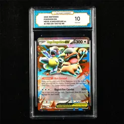TQG 10 PRISTINE 2025 Pokemon ENG Mega Kangaskhan ex 104/132 RR - Image 1
