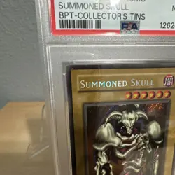 2002 Yu-Gi-Oh! Summoned Skull BPT-002 Collector's Tin PSA 8 - Image 2