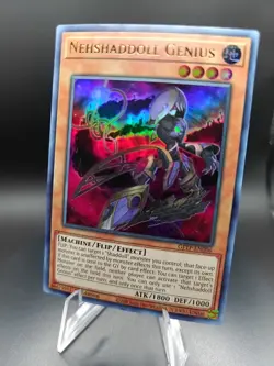 Yu-Gi-Oh! Nehshaddoll Genius GFTP-EN006 - Ultra Rare 1st Edition - Image 1