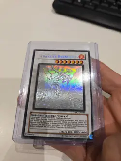 Yu-Gi-Oh! Schwarzer Rosendrache! Ghost Rare! CSOC-DE039! Very Good! - Image 3