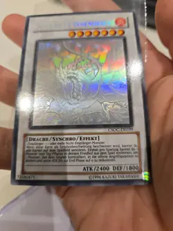 Yu-Gi-Oh! Schwarzer Rosendrache! Ghost Rare! CSOC-DE039! Very Good! - Image 4