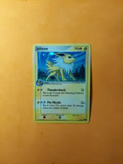 Jolteon 3/17 Pokemon TCG POP Series Promos 3 Holo Holo Rare MP - Image 1