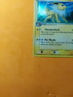 Jolteon 3/17 Pokemon TCG POP Series Promos 3 Holo Holo Rare MP - Image 5