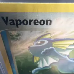 Pokemon Vaporeon Holo Card 6/17 Pop Series 3 Promo Moderately Played - Image 5