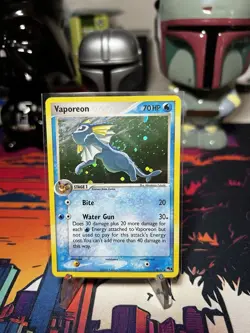 Pokemon VAPOREON 6/17 (Holo Rare) POP Series 3 - Image 1