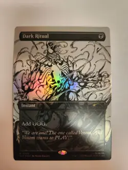 Dark Ritual 2020 Foil Marvel's Spider-Man: Venom Unleashed (Inks) Secret Lair NM - Image 1