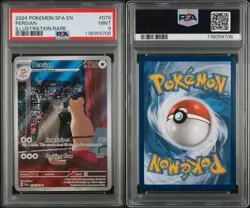 2024 POKEMON SV SHROUDED FABLE - SFA EN #078/064 PERSIAN ILLUSTRATION RARE PSA 9 - Image 3