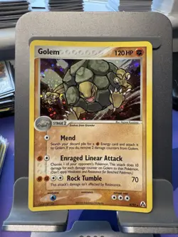 Golem 6/92 Holo Rare EX Legend Maker Pokemon Card Near Mint 2006 NM - Image 1
