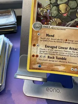 Golem 6/92 Holo Rare EX Legend Maker Pokemon Card Near Mint 2006 NM - Image 4
