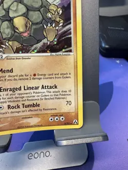 Golem 6/92 Holo Rare EX Legend Maker Pokemon Card Near Mint 2006 NM - Image 5