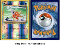 2016 Pokemon, XY Evolutions, #33/108 Magikarp, Reverse Holo Common - Image 1