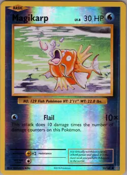 Magikarp 33/108 Common - Pokemon TCG XY: Evolutions - Reverse Holo (NM) - Image 1
