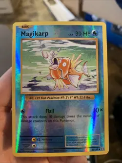 Magikarp 33/108 Reverse Holo Common XY - Evolutions NM/VLP - Image 1