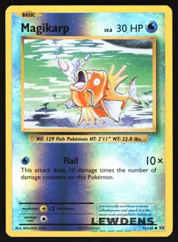 Magikarp - 33/108 - Reverse Holo Common - XY Evolutions - Pokemon Card - Image 1