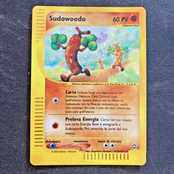 Pokemon Card Sudowoodo Holo H24/H32 Aquapolis ITA italiano excellent EX - Image 1