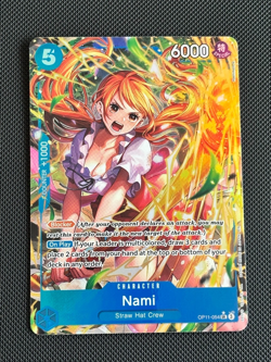 One Piece English - Nami OP11-054 SR Alternate Alt Art - Image 1