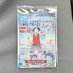 Bandai One Piece Card Game Promo Pack Monkey D. Luffy US Voyage - Image 1