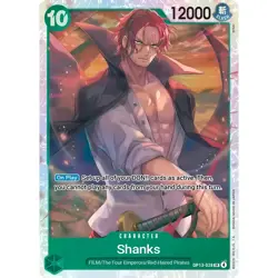 Shanks OP13-028 SR - Carrying On His Will - One Piece TCG - Image 1