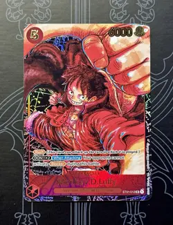 Monkey D. Luffy ST01-012 Alt Art OP05 Awakening of a New Era One Piece TCG - Image 1