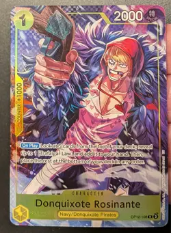 Donquixote Rosinante (Illustration Box Vol.6) OP12-108 One Piece Promotion Cards - Image 1