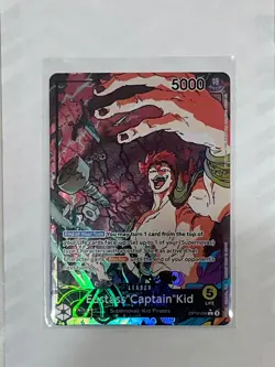 ONE PIECE EUSTASS CAPTAIN KID OP10-099 LEADER ALT ART ROYAL BLOOD ENGLISH - Image 1