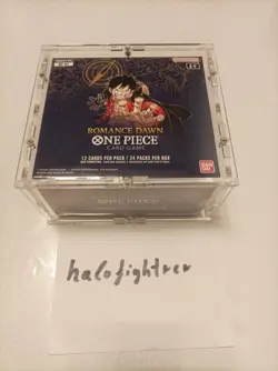 One Piece Romance Dawn op01 blue bottom Display, worldwide shipping!First Print - Image 1