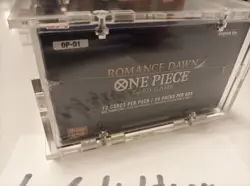 One Piece Romance Dawn op01 blue bottom Display, worldwide shipping!First Print - Image 2