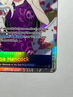 Boa Hancock OP01-078 One Piece TCG English SR Super Rare Foil - Image 5