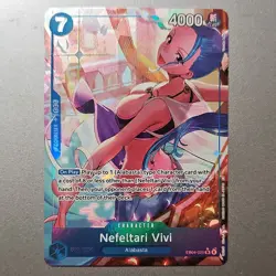Nefeltari Vivi (Alternate Art) The Azure Sea's Seven (SR) EB04-025 Near Mint - Image 1