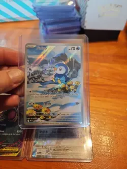 Pokemon PHANTASMAL FLAMES FULL ART, EX 8 CARD LOT INCL CHARIZARD PIPLUP WIGGLY - Image 4