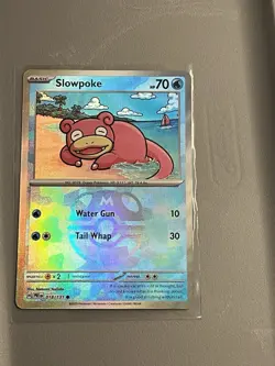 Pokemon TCG Slowpoke Master Ball Pattern 018/131 Sv: Prismatic Evolutions - Image 1