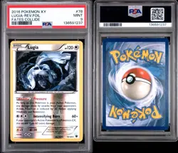 2016 Pokemon X & Y XY Fates Collide Lugia Reverse Foil Holo #78 PSA 9 - LOW POP - Image 3