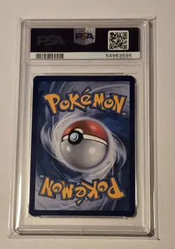 2016 Pokemon XY Fates Collide Lugia Holo Cracked Ice #78/124 PSA 8 - Image 2
