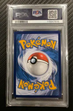 2016 Pokemon XY Fates Collide Lugia 78/124 Deck Exclusive Cracked Ice Holo PSA 8 - Image 2