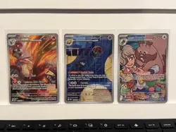 Pokemon Destined Rivals Card Lot - 6 IR Illustration Rares - Full Arts - Image 3