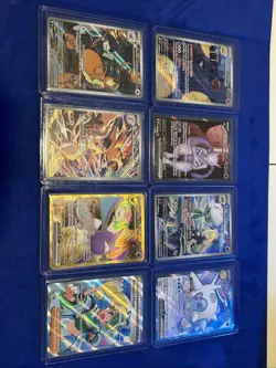Pokemon Destined Rivals Illustration Rare & Full Art Lot Of 8 + 107 Double Rares - Image 1