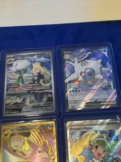 Pokemon Destined Rivals Illustration Rare & Full Art Lot Of 8 + 107 Double Rares - Image 3