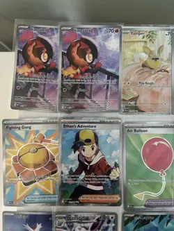 Pokemon Cards Illustration Rare Lot Meowth IR Mistys Lapras PRICED TO SELL - Image 2