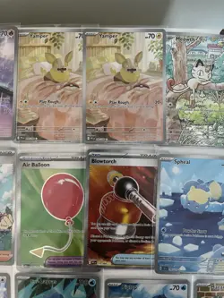 Pokemon Cards Illustration Rare Lot Meowth IR Mistys Lapras PRICED TO SELL - Image 3