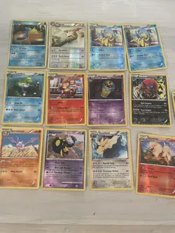 Lot Of 13 Pokemon Cards Don't Know Anything About Pokemon. Selling As Is - Image 1