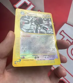 MAGNETON 22/147 Aquapolis REVERSE HOLO RH rare E-Series Pokemon TCG card VLP-NM - Image 2