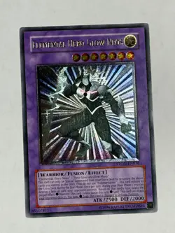 Yugioh ENHANCED Elemental Hero Glow NEOS STON-EN036 Ultimate Rare Unlimited LP - Image 1