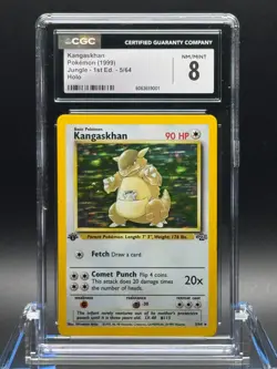 CGC 8 NM/MINT ✨ - Kangaskhan 05/64 Jungle 1st Edition Holo - 1999 Pokemon - Image 1