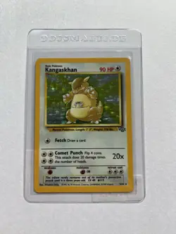 Pokemon Card Kangaskhan Jungle Set Holo Rare 05/64 Vintage 1999 WOTC #3 - Image 1
