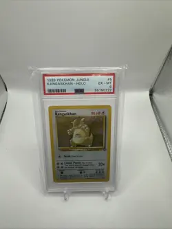 Kangaskhan 05/64 Pokemon Jungle Holo PSA 6 - Image 1