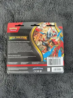 Pokemon TCG Mega Evolution Golduck 3 Pack Blister Brand New and Sealed - Image 2