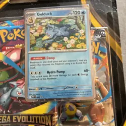 Pokemon Mega Evolution 3 Pack Blister Golduck TCG | Brand new and Sealed - Image 2
