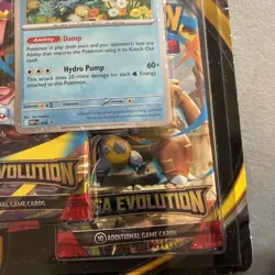 Pokemon Mega Evolution 3 Pack Blister Golduck TCG | Brand new and Sealed - Image 4